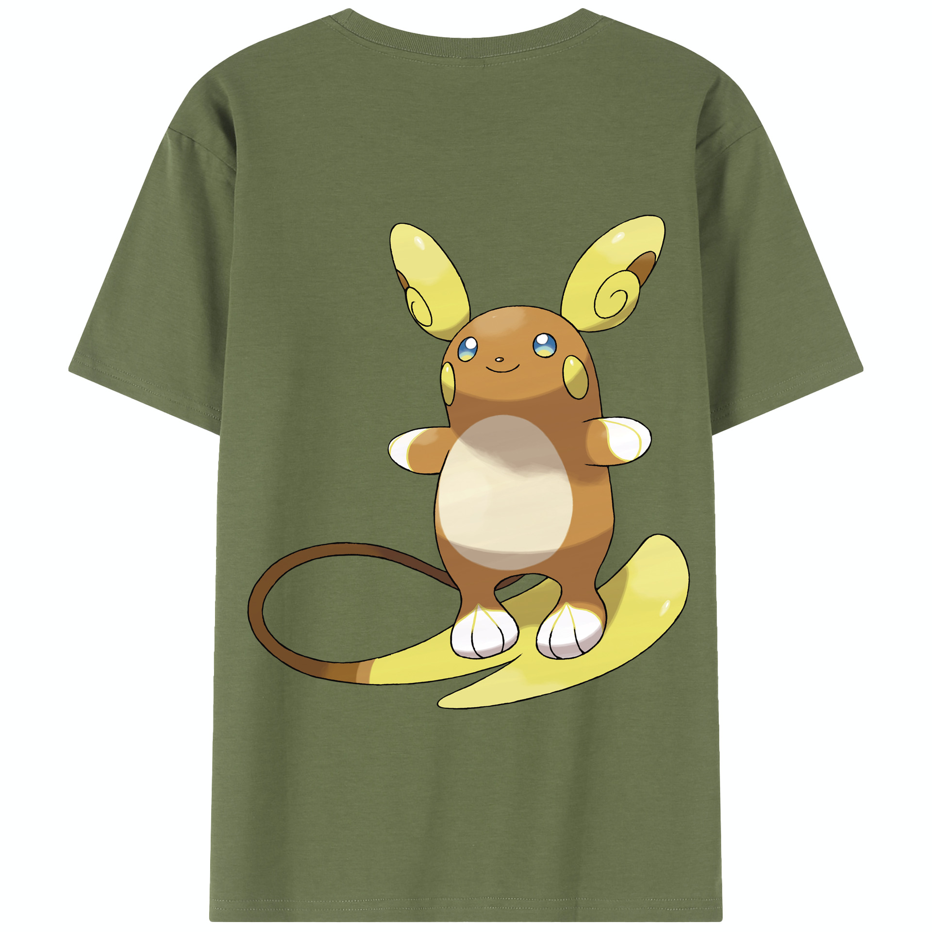 （画像用） ポケットモンスター Pokémon 綿100％半袖Tシャツ（背面プリント）